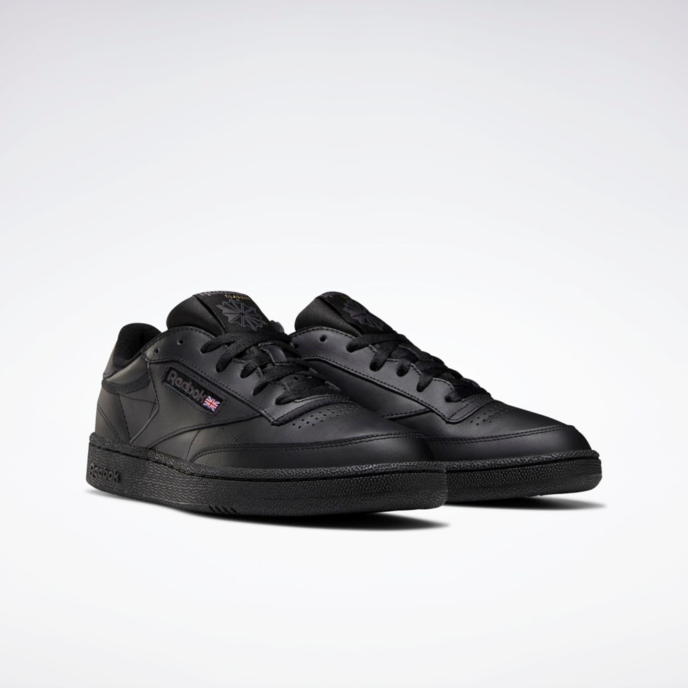 Reebok Club C 85 Shoes Černé | CPJYA9163