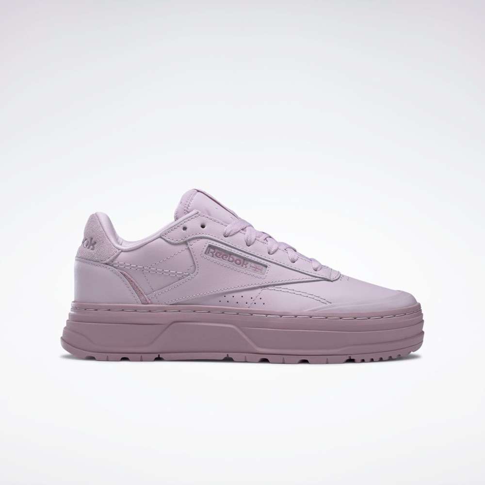 Reebok Club C Double GEO Shoes Fialové Fialové | TMCND1532