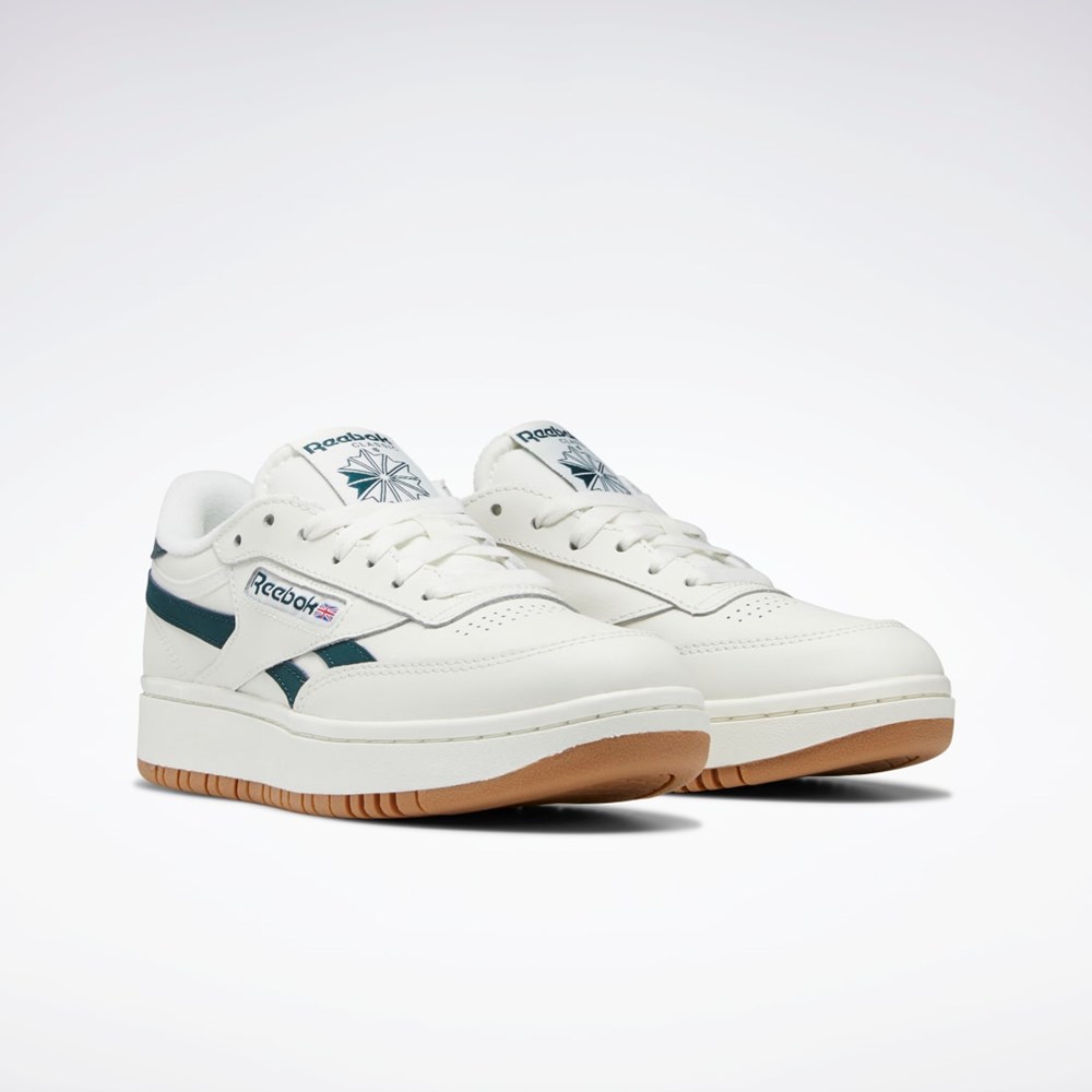 Reebok Club C Double Revenge Shoes Zelene | HKZAF6378