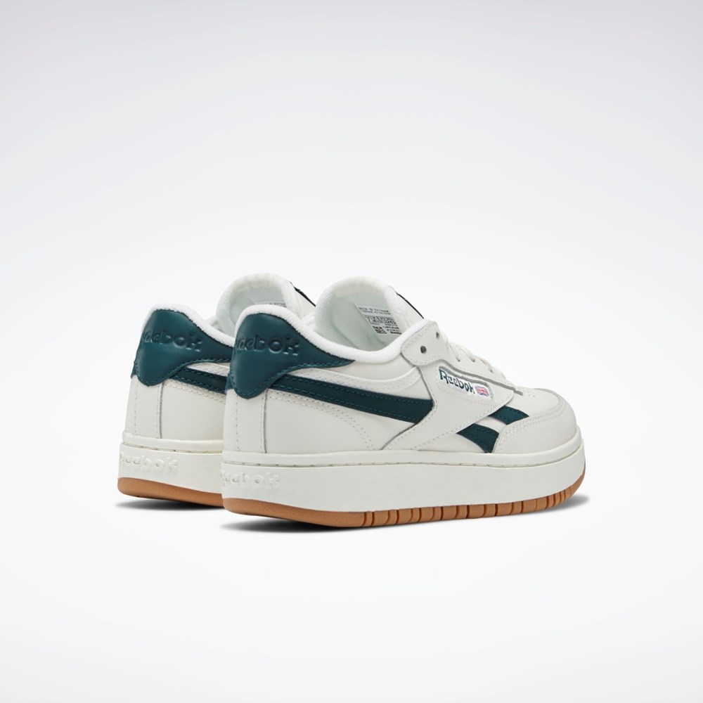 Reebok Club C Double Revenge Shoes Zelene | HKZAF6378