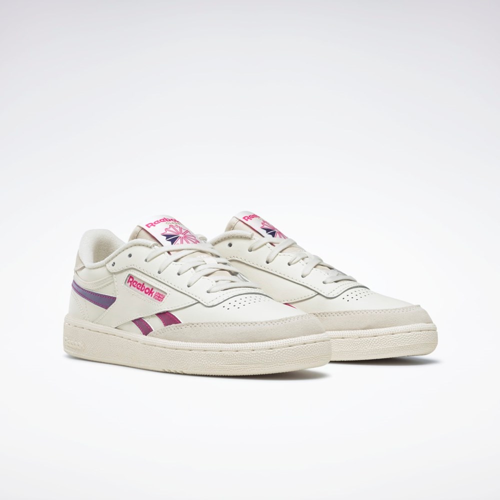 Reebok Club C Revenge Shoes Růžové Fialové | RLBQC7381