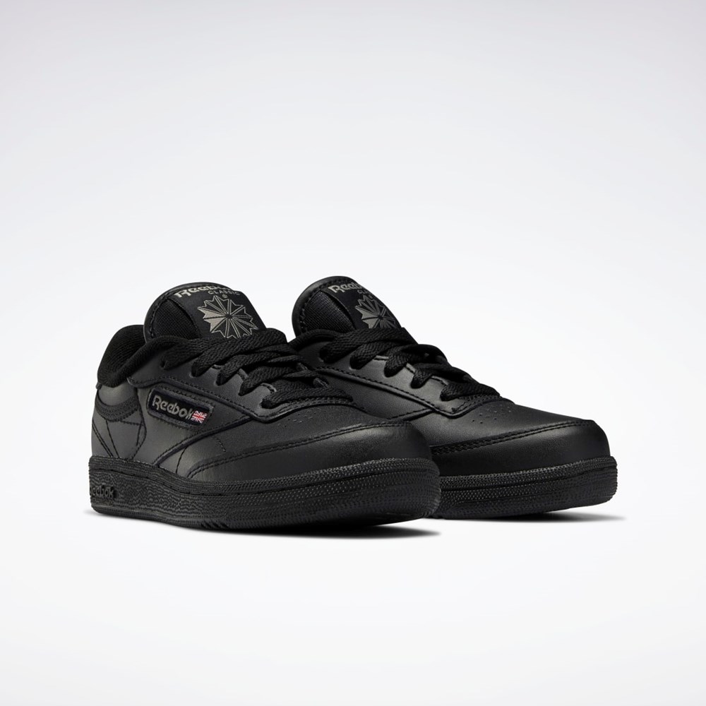 Reebok Club C Shoes - Preschool Černé | UYPJX9851