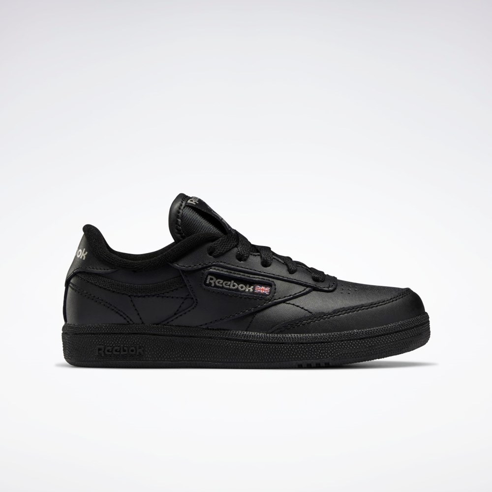 Reebok Club C Shoes - Preschool Černé | UYPJX9851