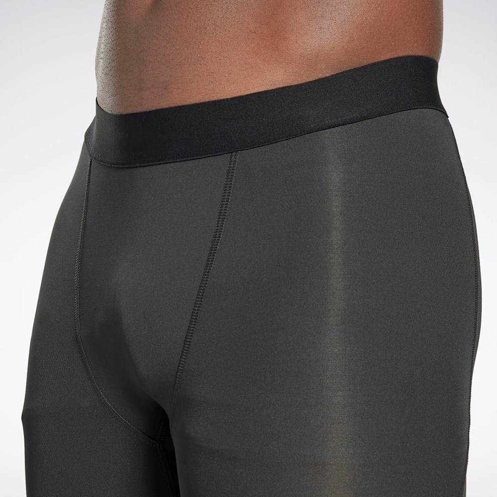 Reebok Compression Briefs Černé | VYOJB1375