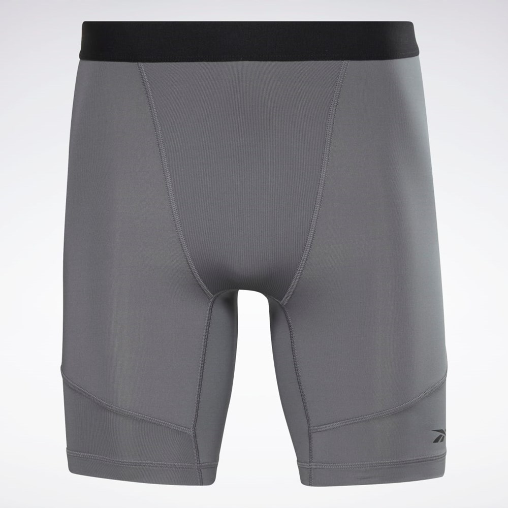 Reebok Compression Briefs Šedé | PUJBR8937