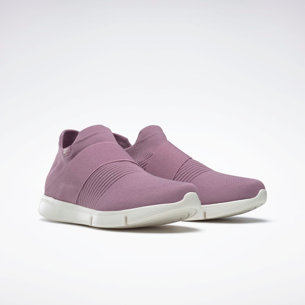 Reebok DayStart Onlux Slip-On Shoes Infused Lilac / Chalk / Infused Lilac | MVEIX7246