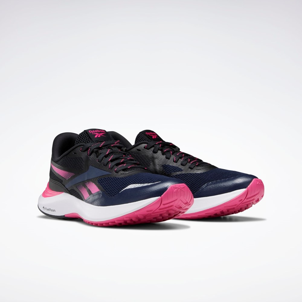 Reebok Endless Silniční 3 Běžecké Shoes Tmavě Blankyt Černé Růžové | ASHLQ4025