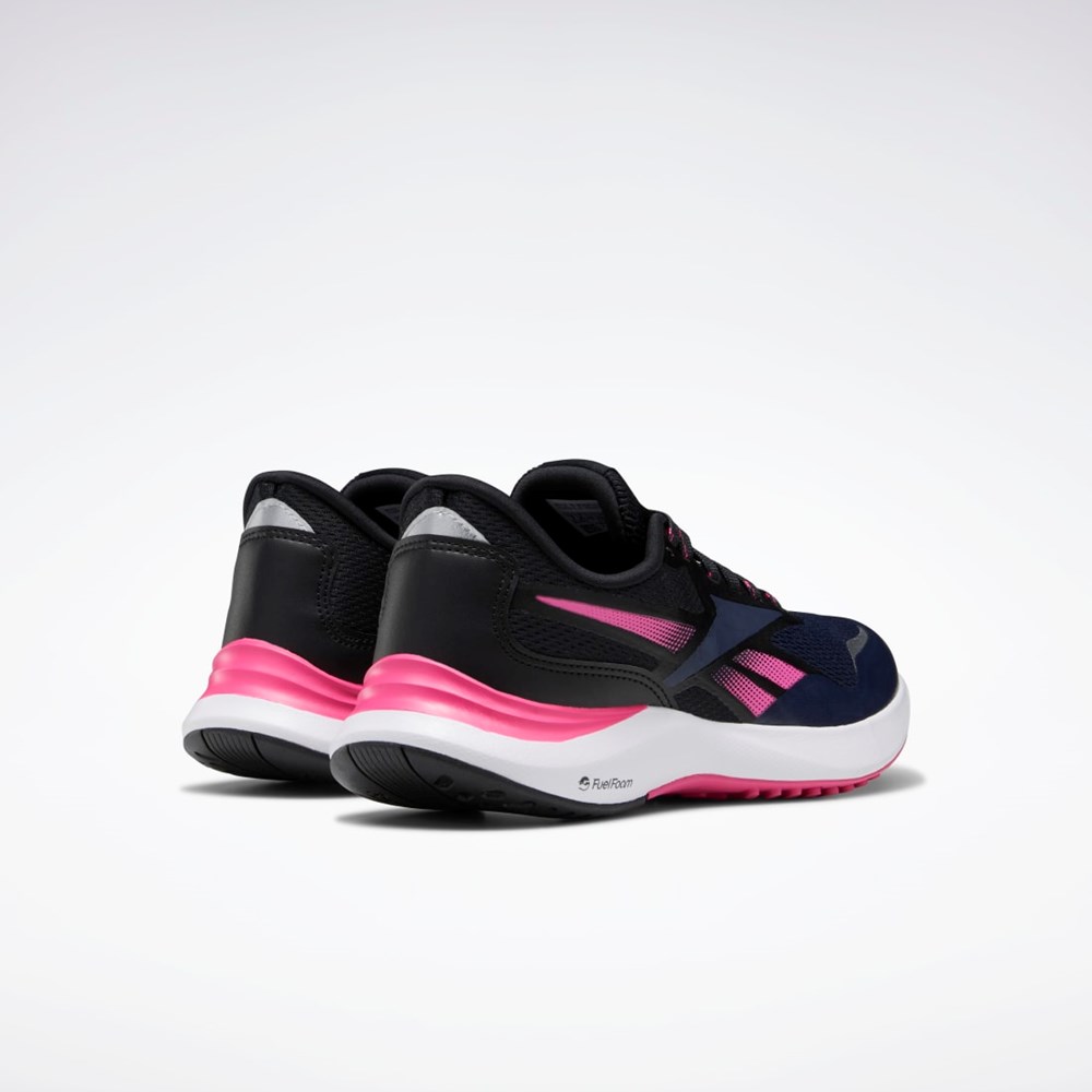 Reebok Endless Silniční 3 Běžecké Shoes Tmavě Blankyt Černé Růžové | ASHLQ4025