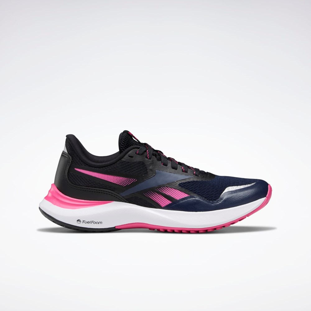 Reebok Endless Silniční 3 Běžecké Shoes Tmavě Blankyt Černé Růžové | ASHLQ4025