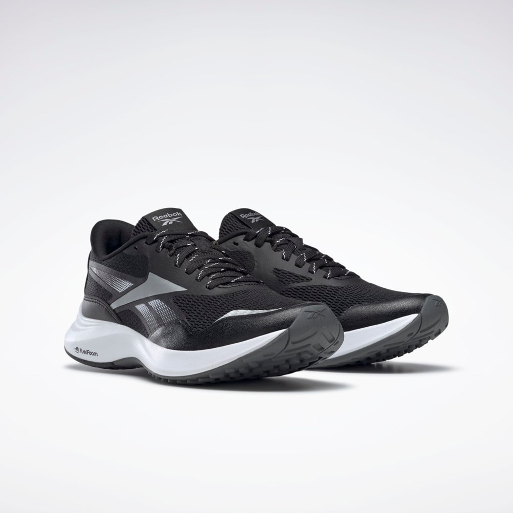 Reebok Endless Silniční 3 Běžecké Shoes Černé Stříbrné Bílé | KEZVC4839