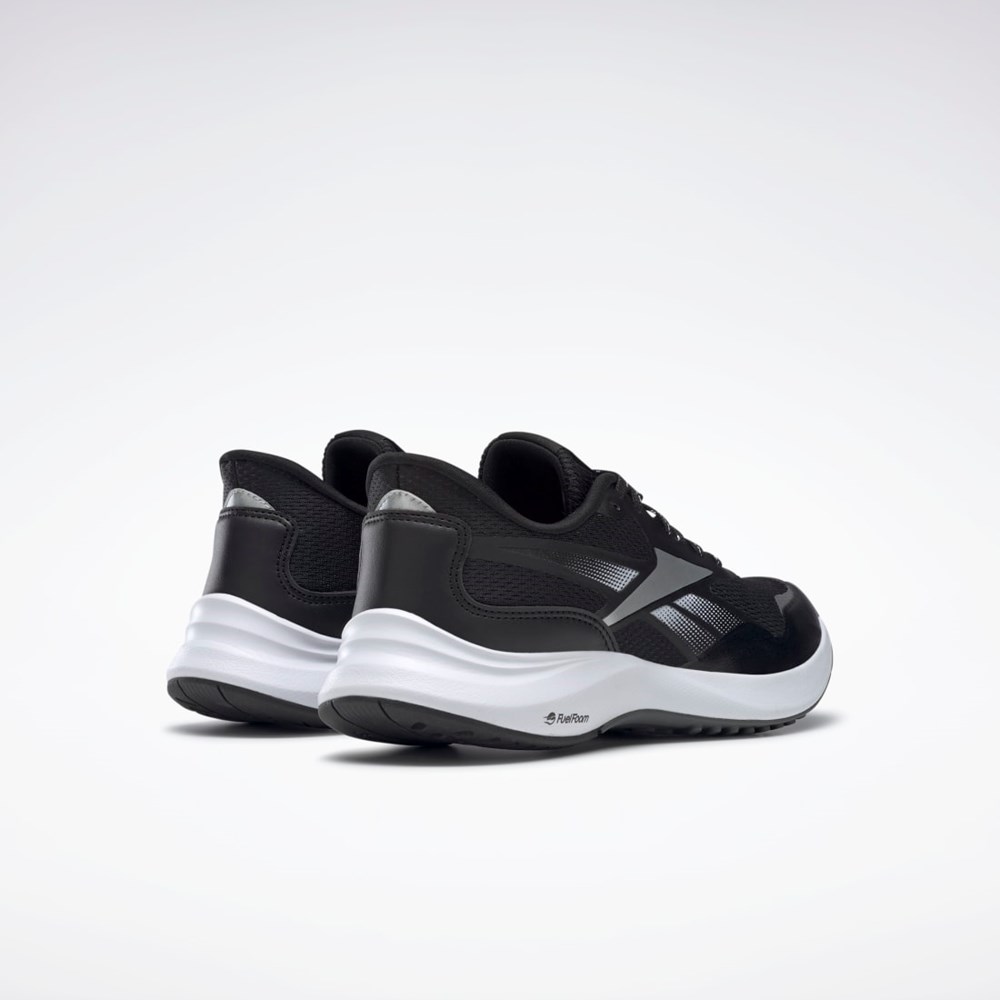 Reebok Endless Silniční 3 Běžecké Shoes Černé Stříbrné Bílé | KEZVC4839