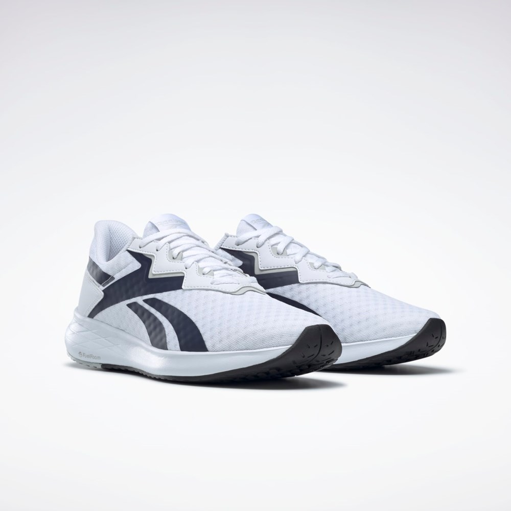 Reebok Energen Plus 2 Běžecké Shoes Bílé Tmavě Blankyt Šedé | GBEDO1960