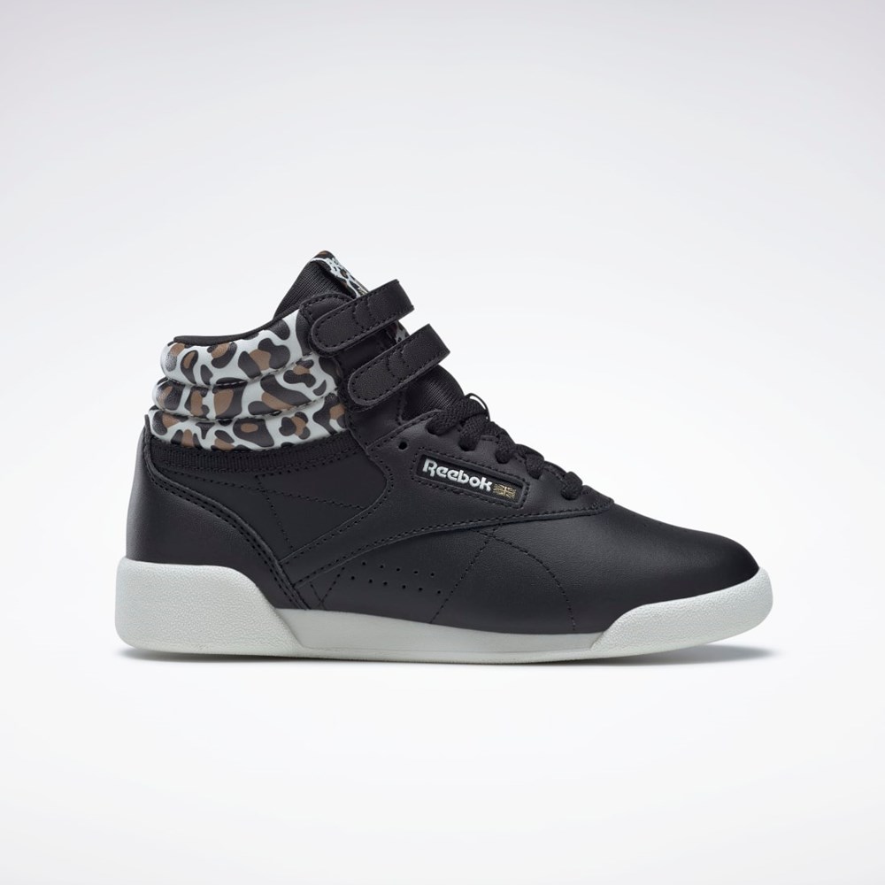 Reebok F/S Hi Shoes - Preschool Černé Zlaté | BOGYC1730