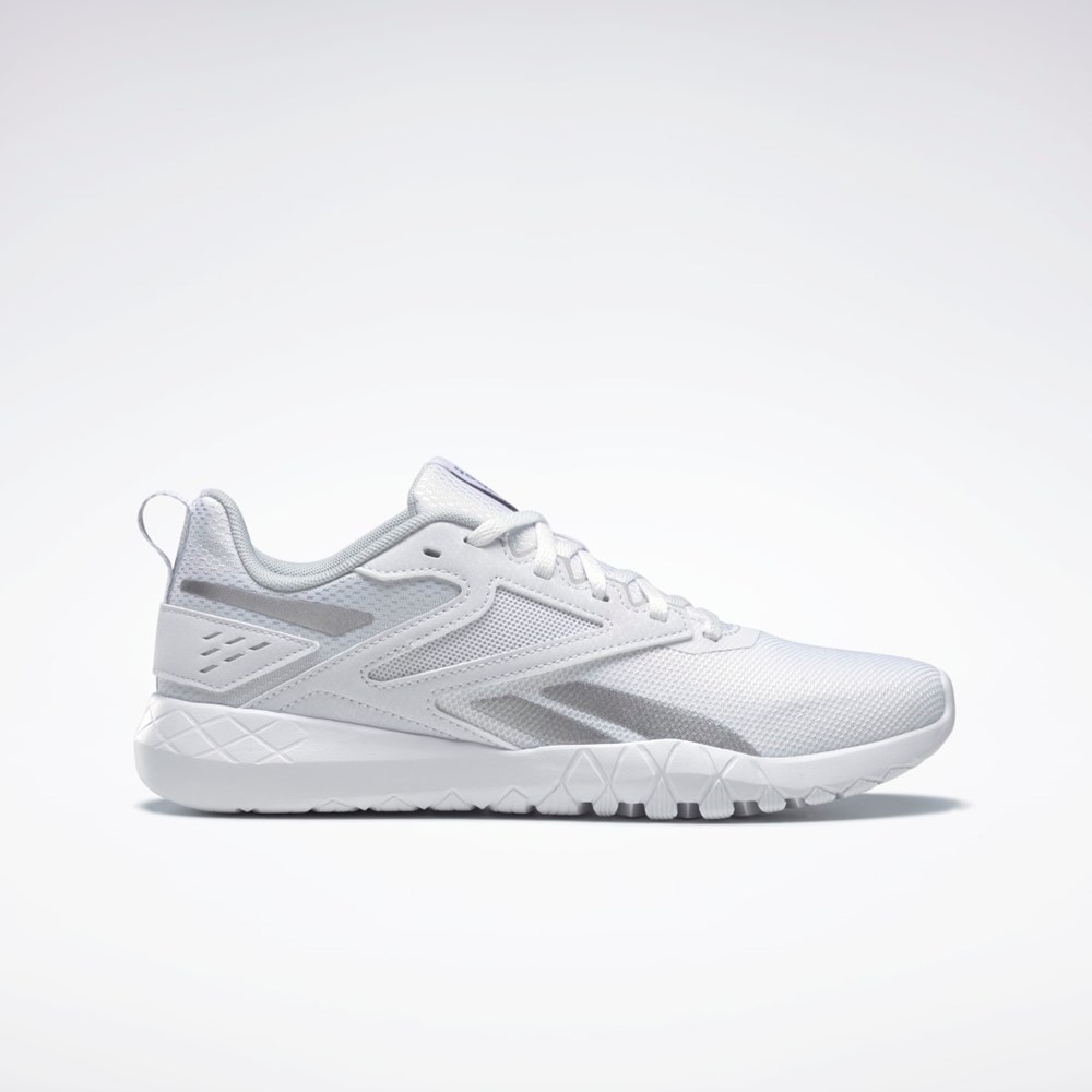 Reebok Flexagon Energy 4 Tréninková Shoes Bílé Šedé Stříbrné | RSFZA8579