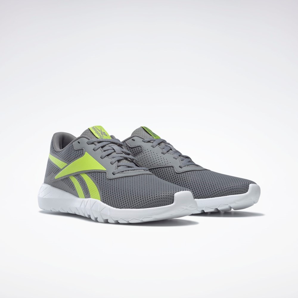 Reebok Flexagon Energy TR 3 Tréninková Shoes Šedé Žluté Bílé | ABKMW4562