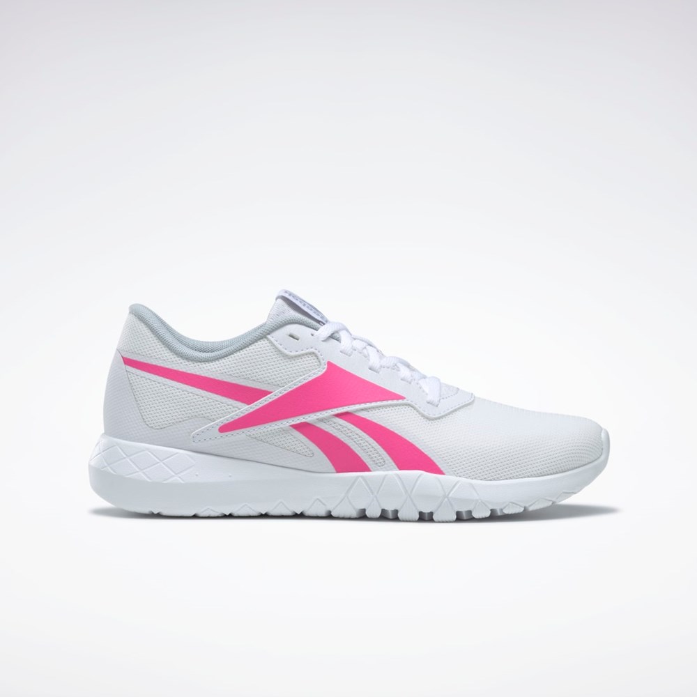 Reebok Flexagon Energy Train 3 Tréninková Shoes Bílé Růžové Šedé | XESGO2015