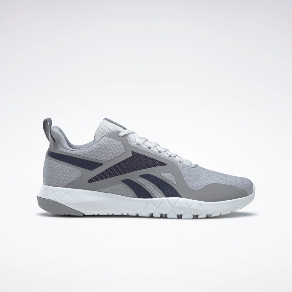 Reebok Flexagon Force 3 Široké 4E Tréninková Shoes Šedé Tmavě Blankyt Šedé | LFEAQ9846