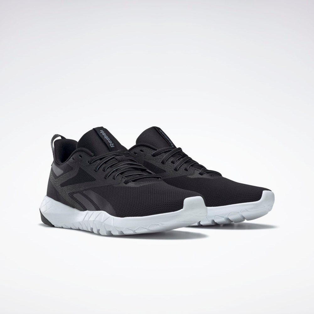 Reebok Flexagon Force 4 Tréninková Shoes Černé Šedé Bílé | RLCAG5790