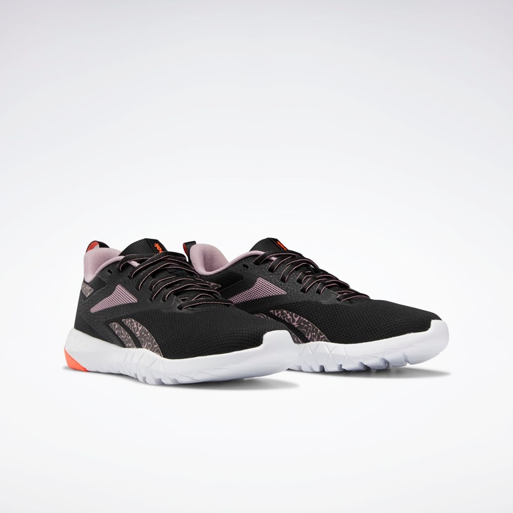 Reebok Flexagon Force 4 Tréninková Shoes Černé Oranžové | UVMFE5174