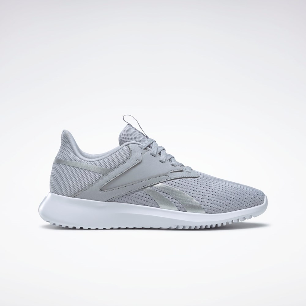 Reebok Fluxlite Tréninková Shoes Šedé Stříbrné Bílé | NLTIY5467