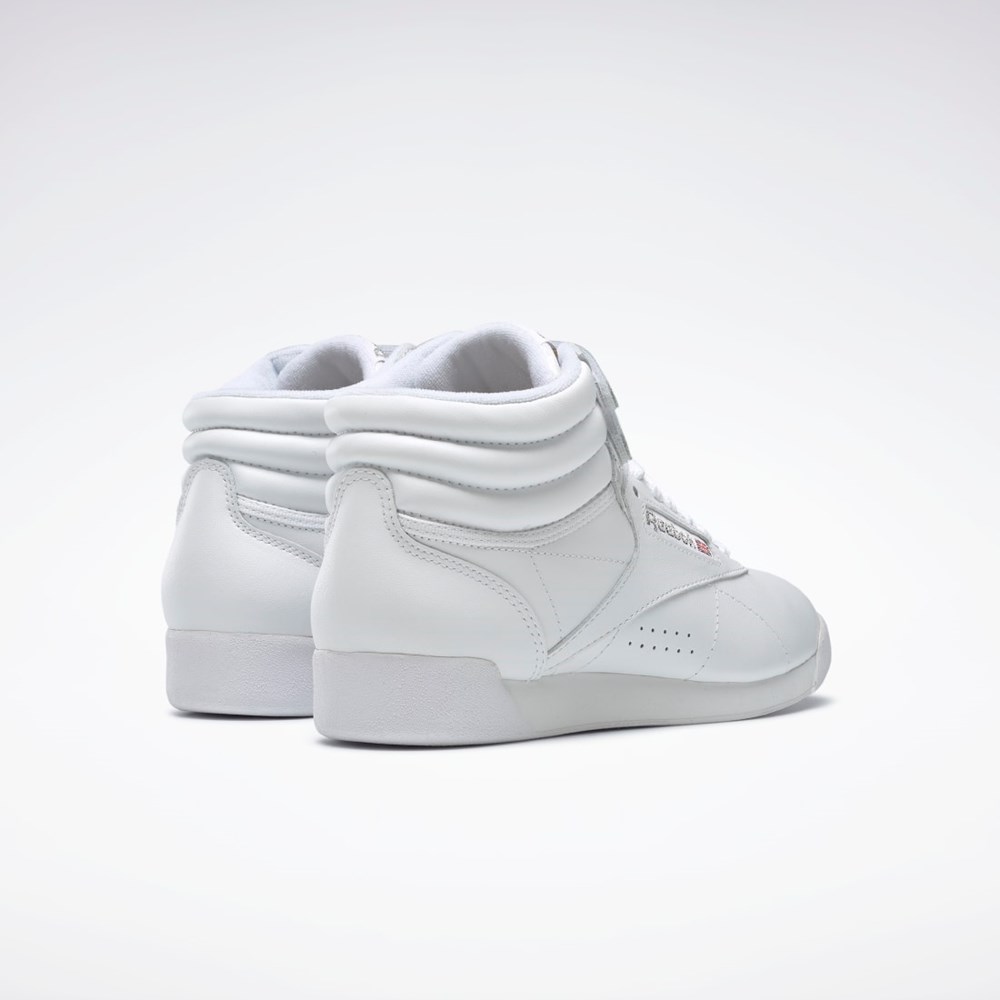 Reebok Freestyle Hi Shoes Bílé | YOHNS5264