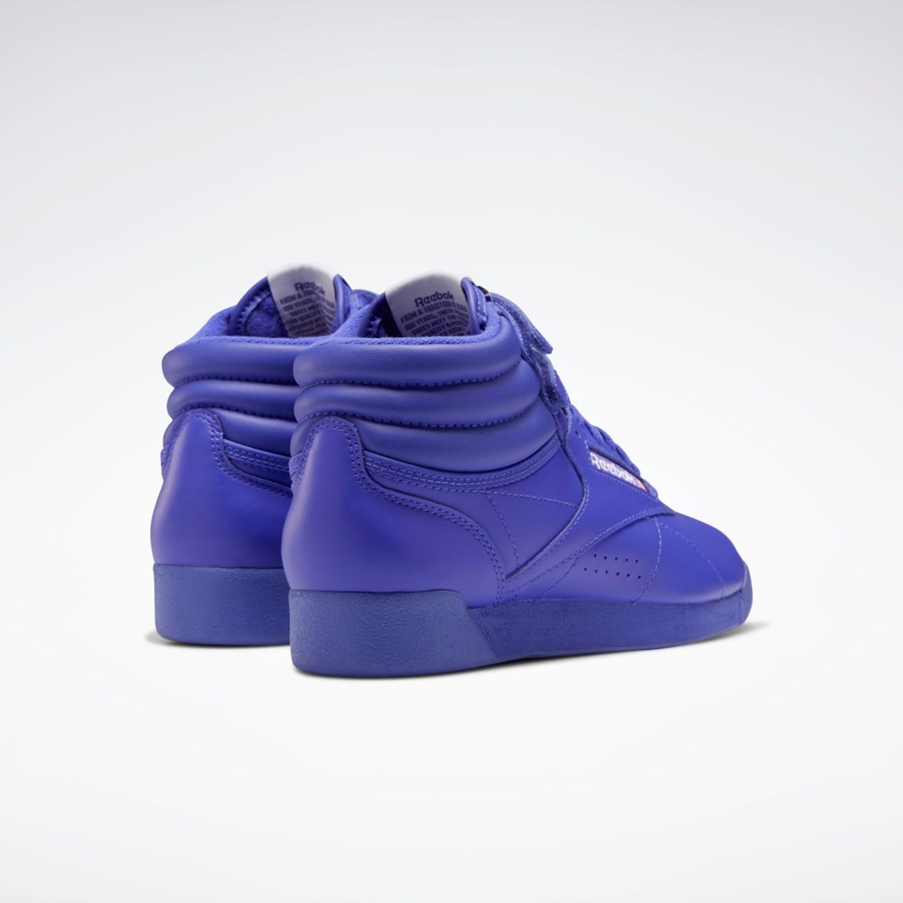 Reebok Freestyle Hi Shoes Fialové Fialové Bílé | NCMYG4952