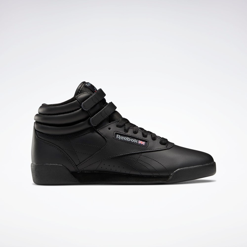 Reebok Freestyle Hi Shoes - Grade School Černé Šedé | WIODU7069