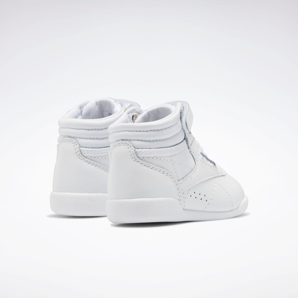 Reebok Freestyle Hi Shoes - Toddler Bílé Bílé Bílé | EMOZC7230