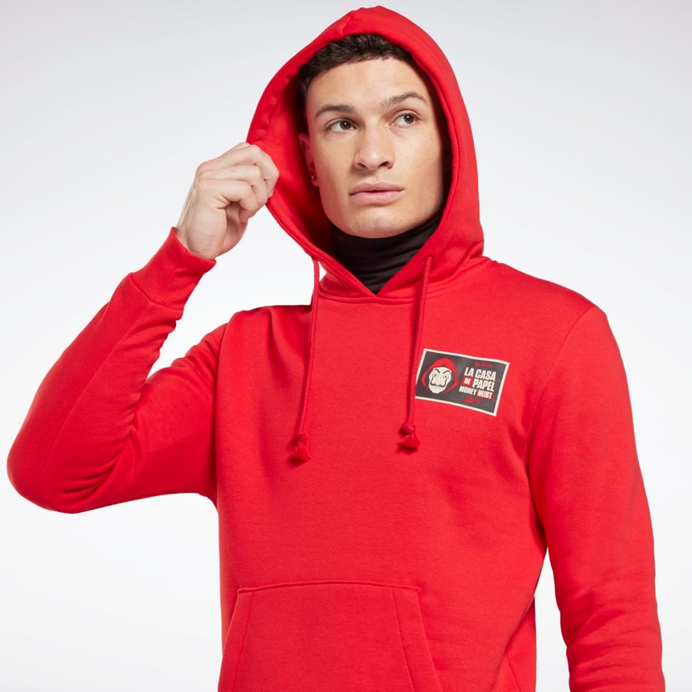 Reebok La Casa De Papel Sweatshirt Červené | JLWQA4082