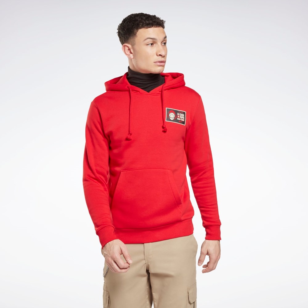 Reebok La Casa De Papel Sweatshirt Červené | JLWQA4082