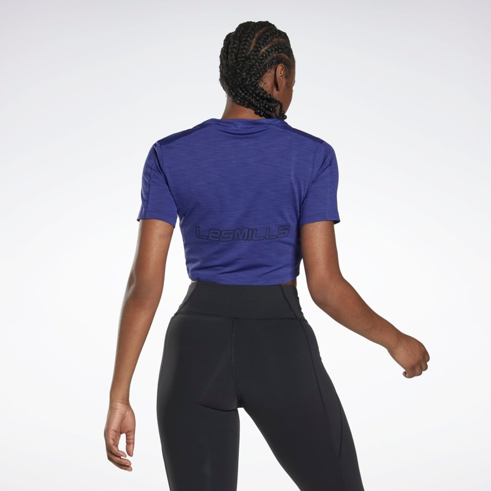 Reebok Les Mills® ACTIVCHILL Style T-Shirt Fialové | QKPUN8294