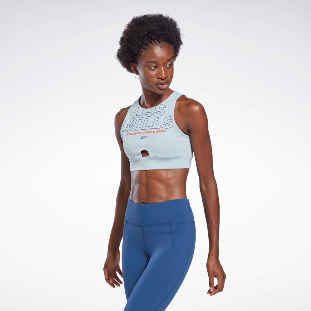 Reebok Les Mills® Beyond the Sweat Crop Top Šedé | TFIQV7913