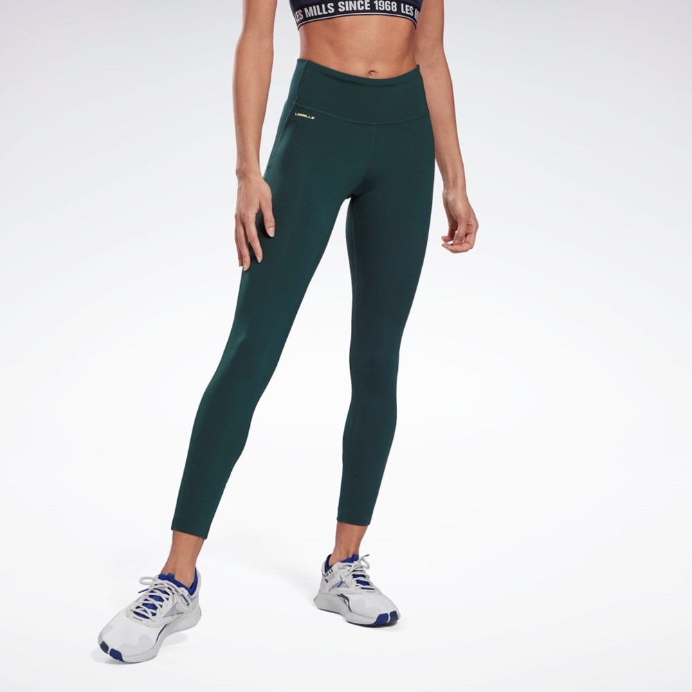 Reebok Les Mills® Lux Perform Leggings Zelene | MEXFI2910