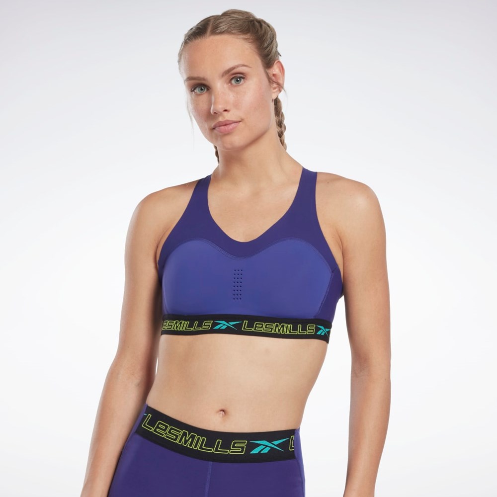 Reebok Les Mills® Reebok PureMove+ Bra Fialové | XMRDP4192