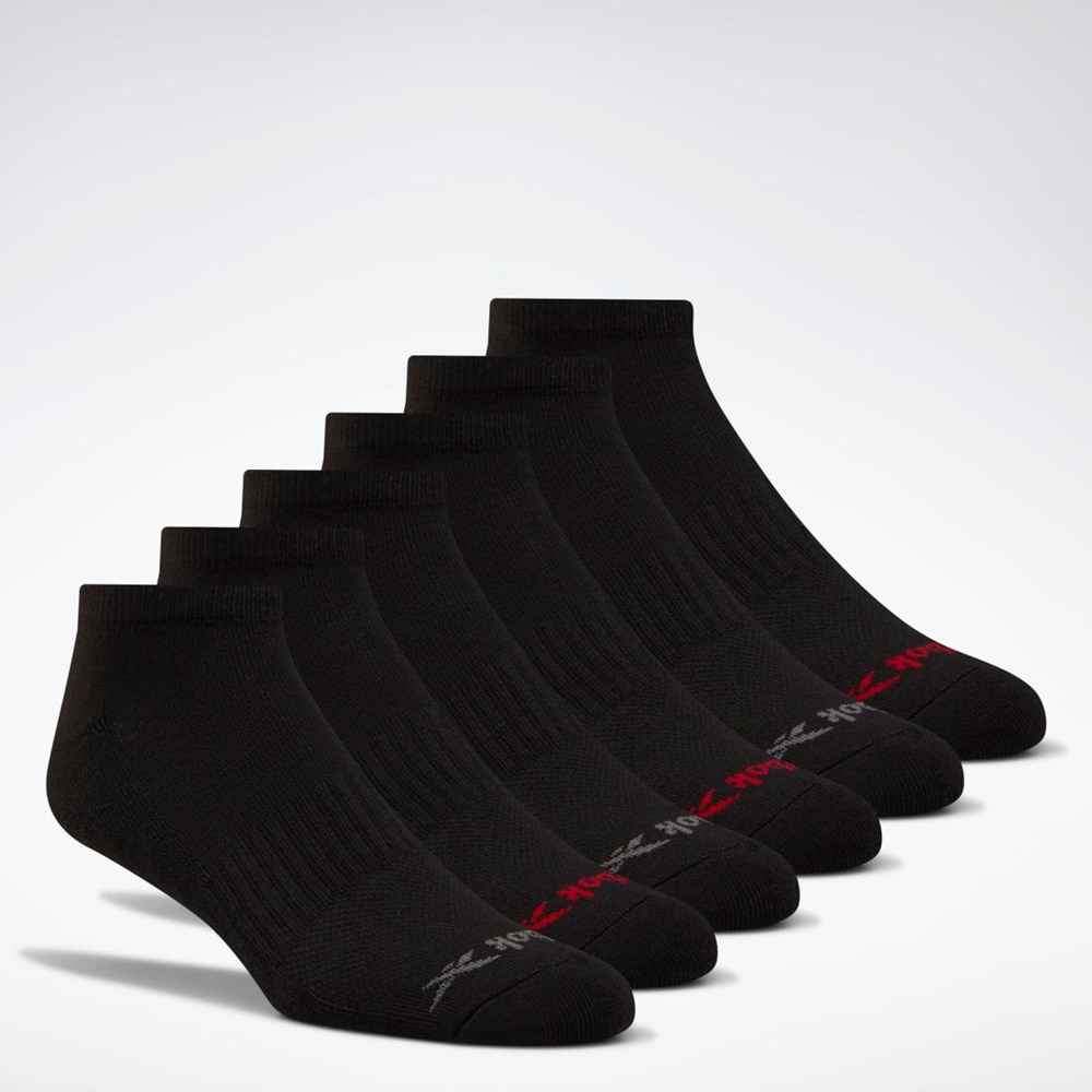 Reebok Low Cut Socks 6 Pairs Multi | IUXBK1402