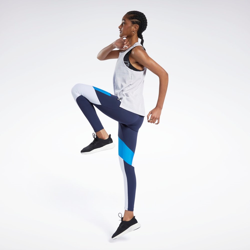 Reebok Lux 2 Leggings Tmavě Blankyt | JXHTM4591