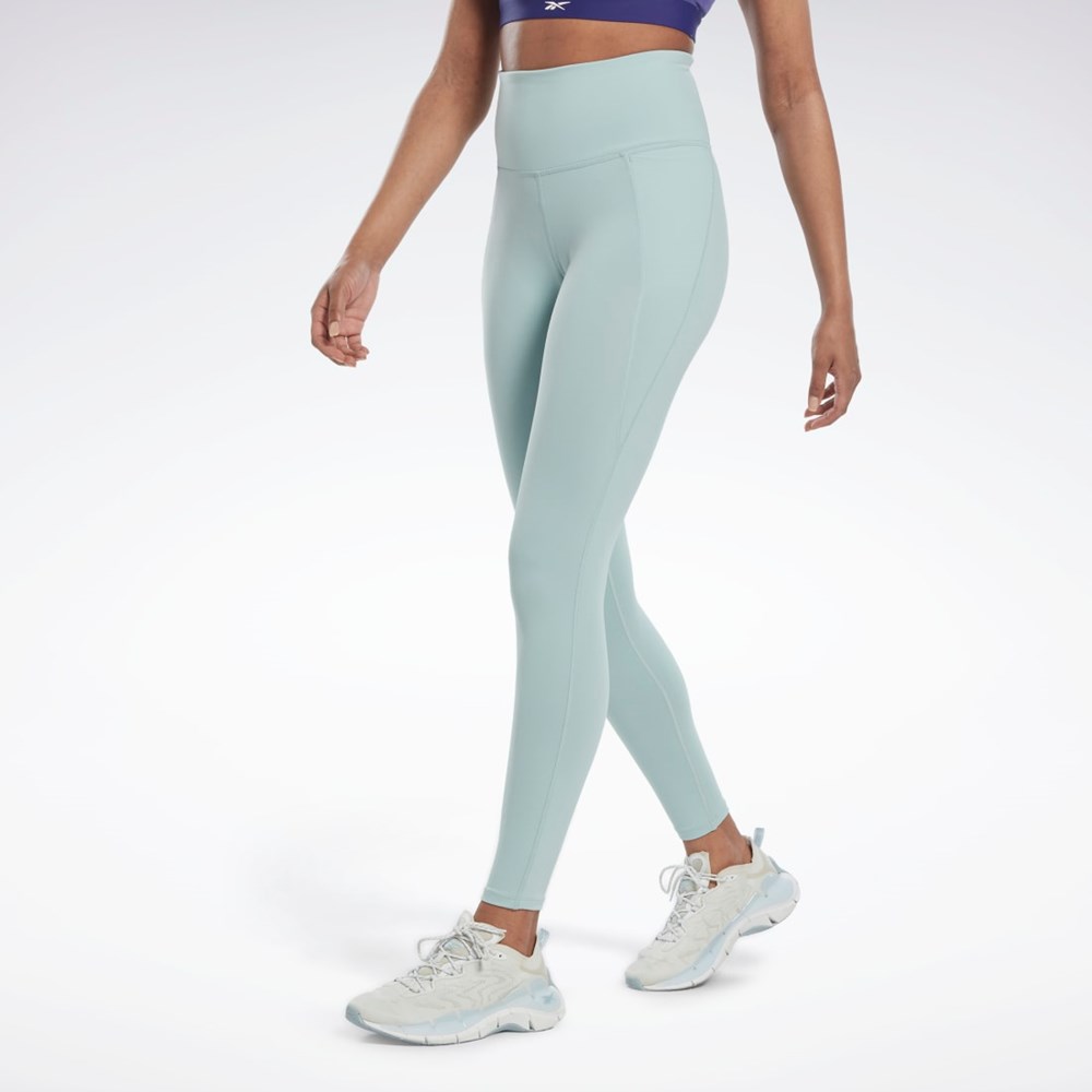 Reebok Lux High-Waisted Tights Šedé | POFHN5972