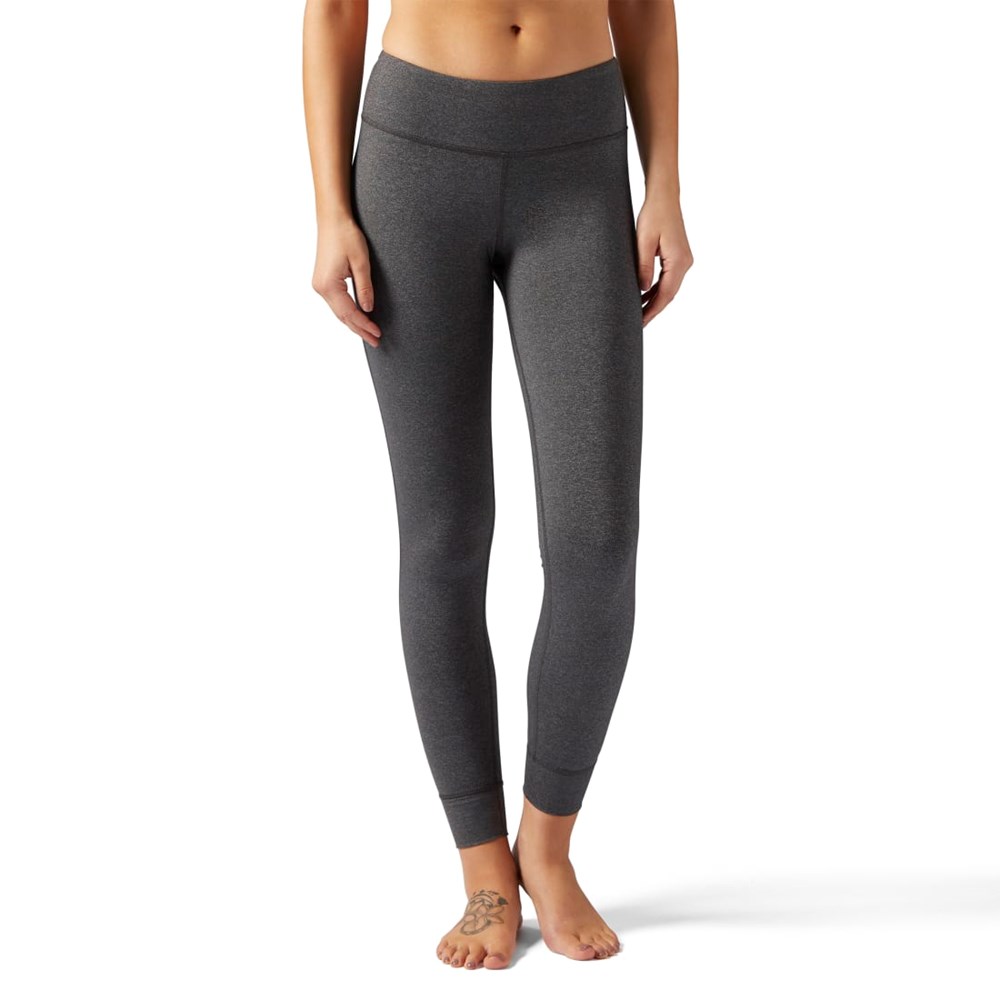 Reebok Lux Legging Tmavě Šedé | EDWAP4176