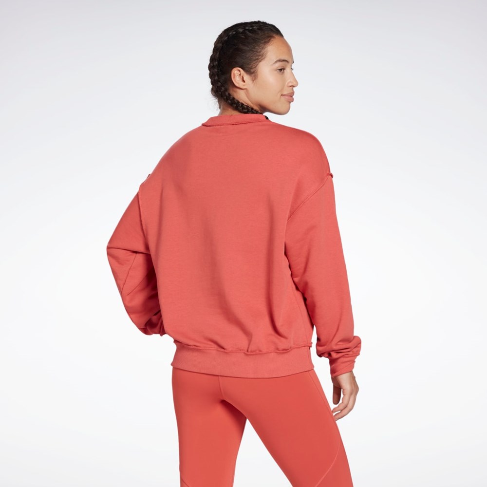 Reebok MYT Crew Sweatshirt Rhodonite | HRBFQ2815