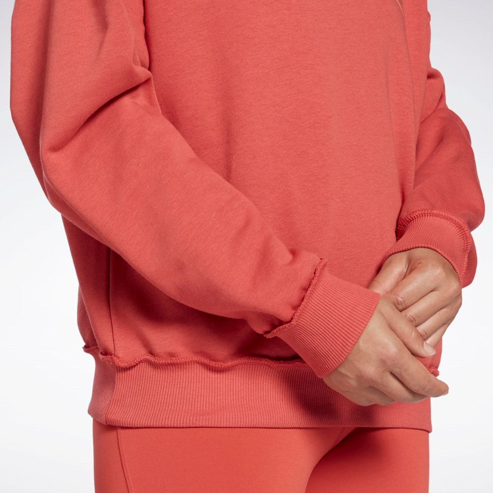 Reebok MYT Crew Sweatshirt Rhodonite | HRBFQ2815