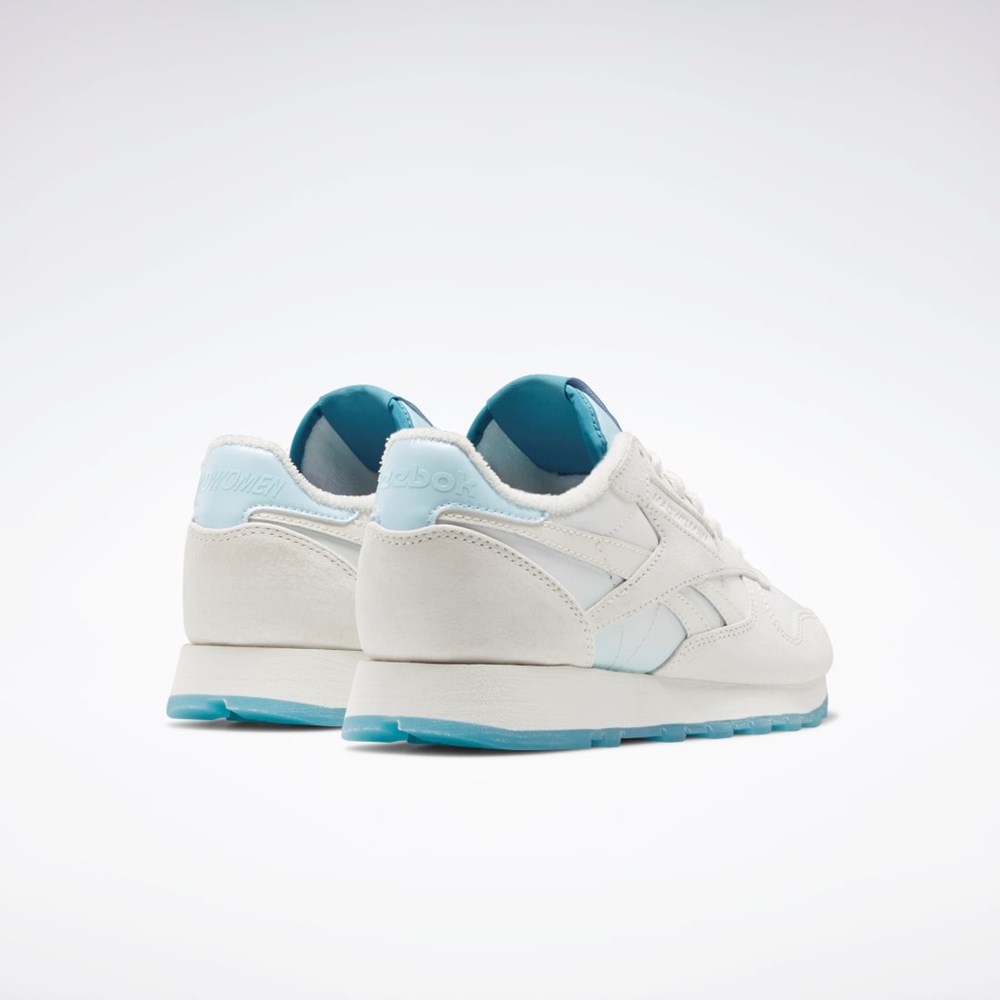 Reebok MadWomen Classic Leather Shoes Blankyt | ZBQYT4286