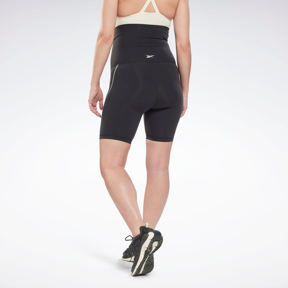 Reebok Maternity Legging Shorts Černé | TPHKU8015