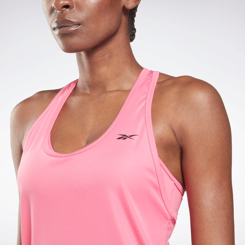 Reebok Mesh Back Tank Top Růžové | BZJPF5230