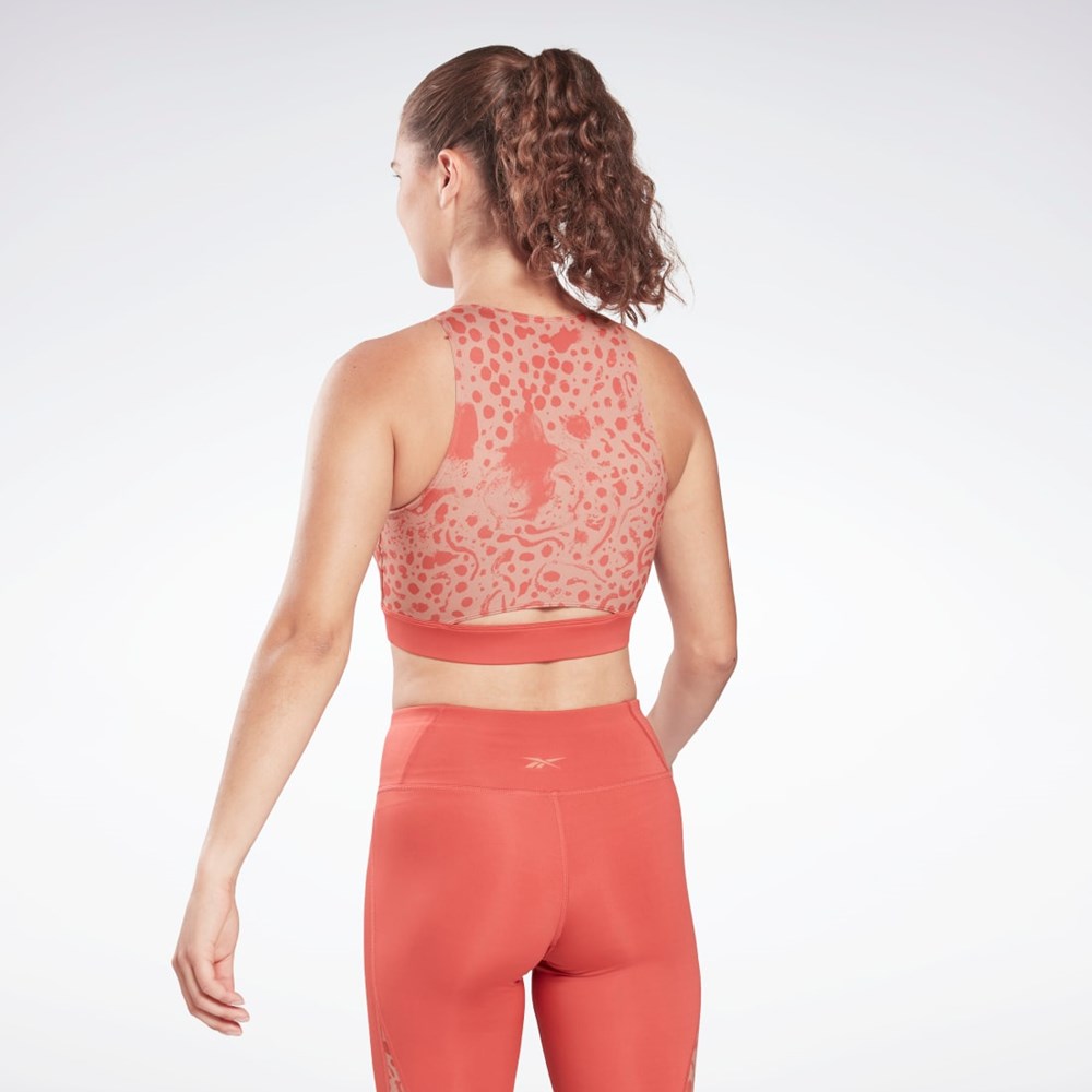 Reebok Modern Safari Bralette Rhodonite | CZNAR7598