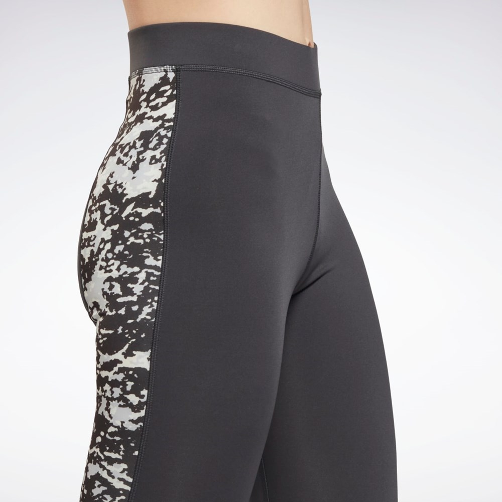 Reebok Modern Safari Leggings Černé | KDNJP3841