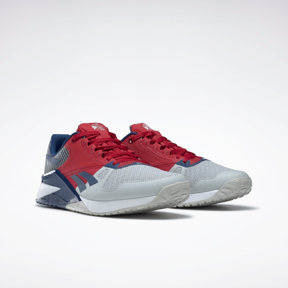 Reebok Nano 6000 Tréninková Shoes Šedé Červené Blankyt | ASEZD8741