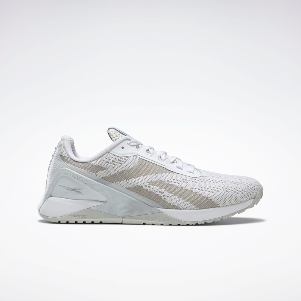 Reebok Nano X1 Tréninková Shoes Bílé Bílé Šedé | BMGXC1347