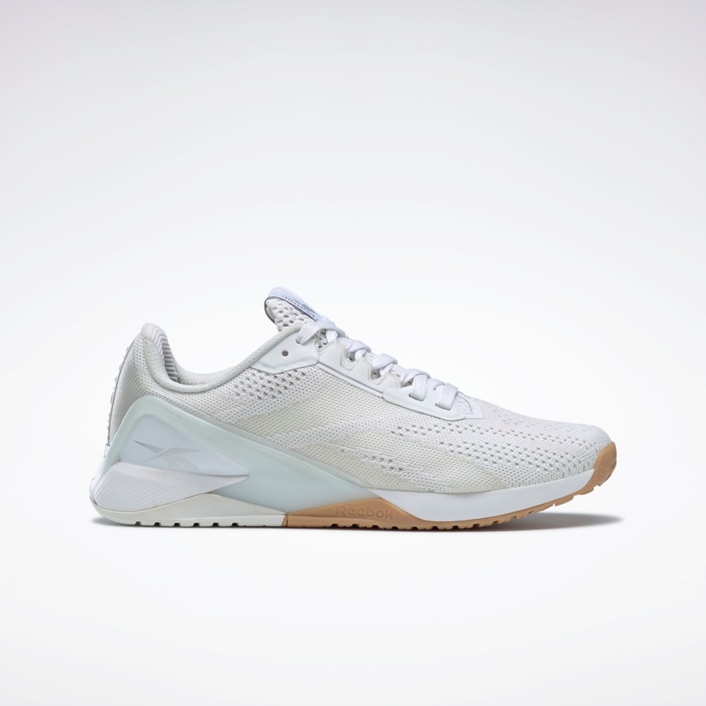 Reebok Nano X1 Tréninková Shoes Bílé Šedé | ISBEN5092