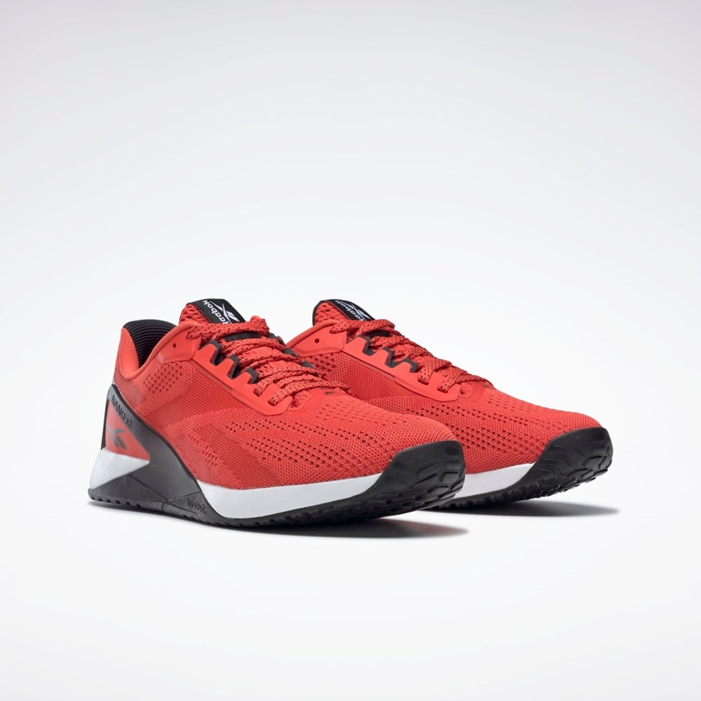 Reebok Nano X1 Tréninková Shoes Červené Bílé Černé | PRSHW8309