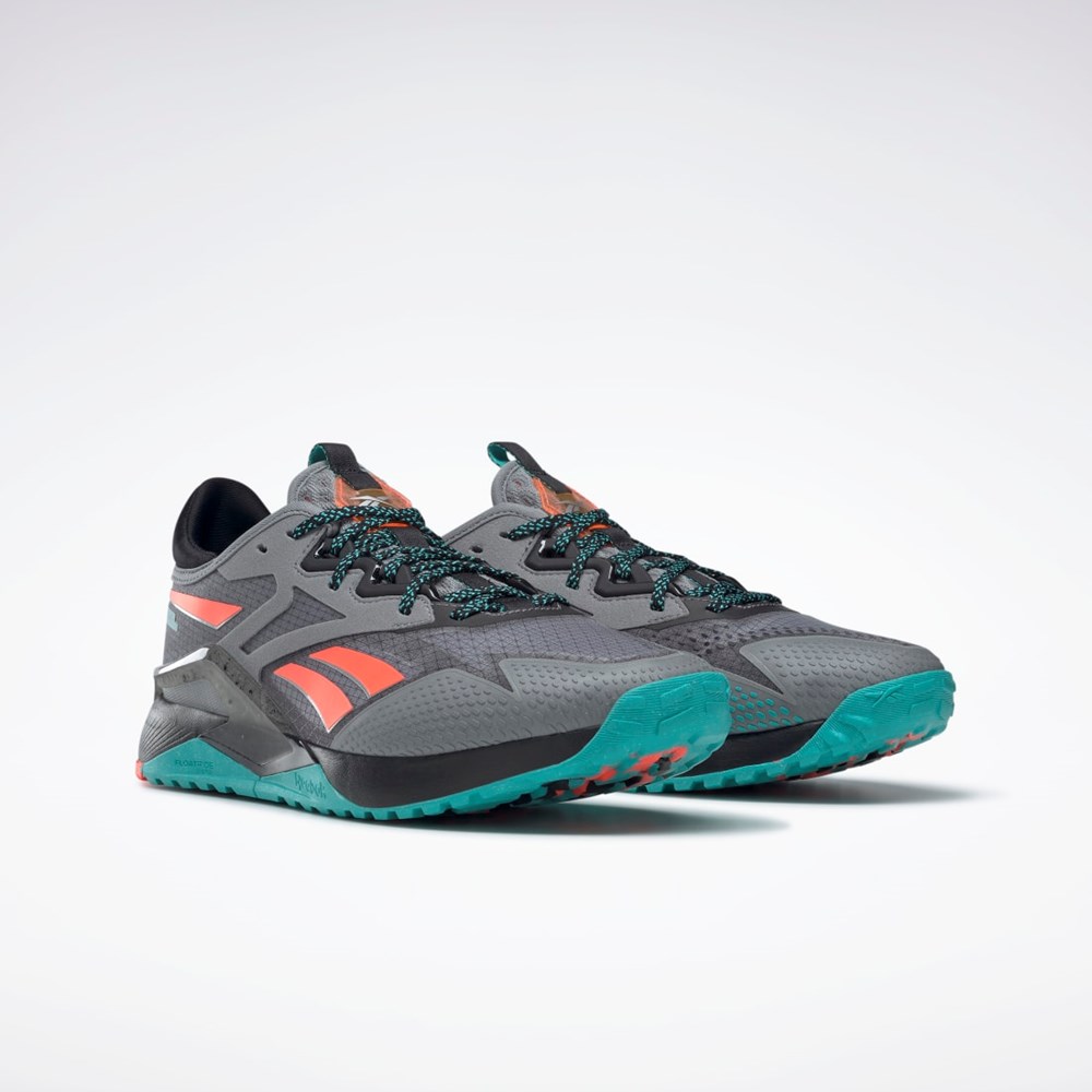 Reebok Nano X2 TR Adventure Tréninková Shoes Šedé Černé | FCYLM4821